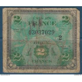 Billet de 2 Francs - France type 1944 - Série 2