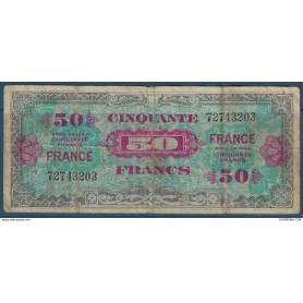 Billet de 50 Francs - France type 1945 - Sans série