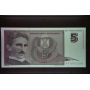 Yougoslavie - Billet de 5 Dinar