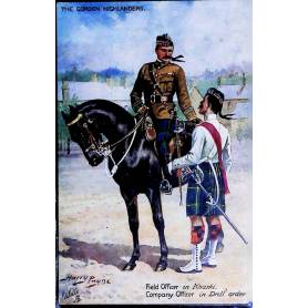 Les Gordon Highlanders en Uniforme