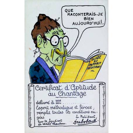 Certificat du Médisant