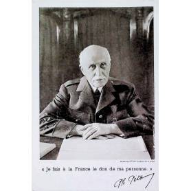 Portrait du maréchal Pétain