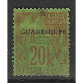 Guadeloupe N° 20 Oblitéré - 1891