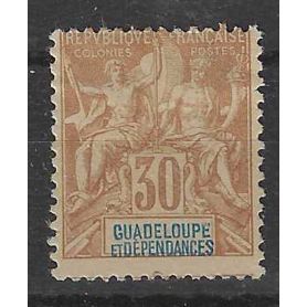 Guadeloupe N° 35 Neuf sans gomme - 1892