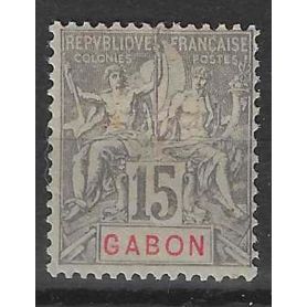 Gabon - N° 21 Neuf avec charnière