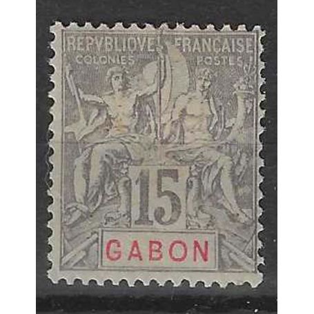 Gabon - N° 21 Neuf avec charnière