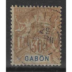 Gabon - N° 24 - Oblitéré