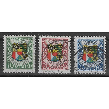 Liechtenstein - N° 75/77 - Oblitérés