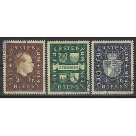 Liechtenstein - N° 158/160 - Oblitérés