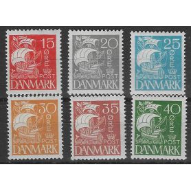 Danemark - 181/186 - Neuf avec charnière