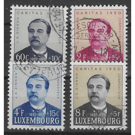 Luxembourg - N° 439/442 - Oblitéré