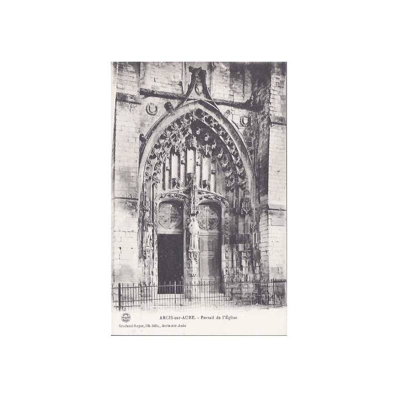 10 - Arcis sur Aube - Portail de l'eglise