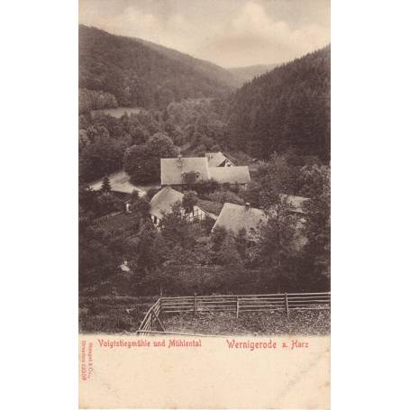 Allemagne - Voigtstiegmuhle und Muhlental - Wernigerode a. Harz