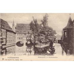 Allemagne - Nurnberg - Wasserpartie v.d. Museumsbrucke