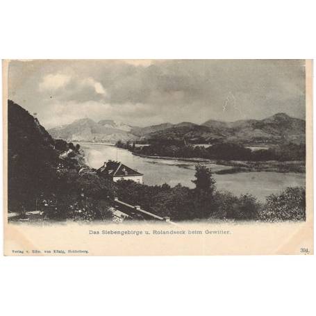 Allemagne - Das Siebengebirge u. Rolandseck beim Gewitter