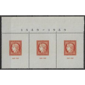 N° 841b - Timbres luxes, charnière sur les bords de feuille