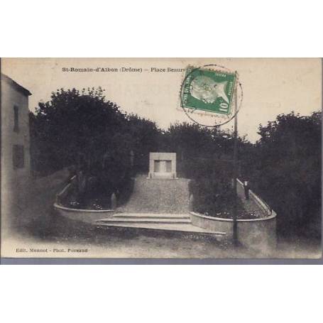 26 - St Romain d'Albon - Place