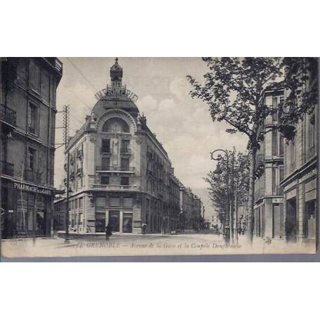 38 - Grenoble - Avenue de la gare et coupole