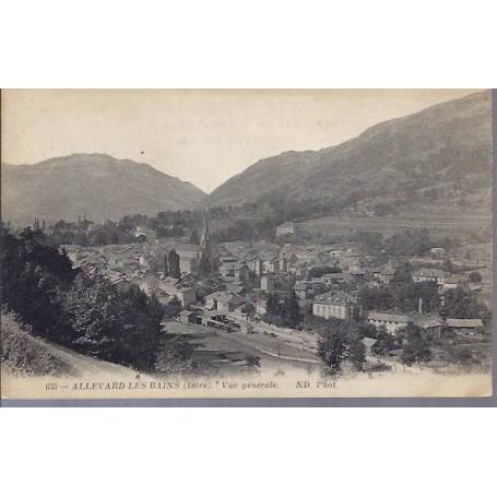 38 - Allevard les bains - Vue générale