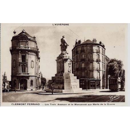 63 - Clermont Ferrand - Les trois avenues