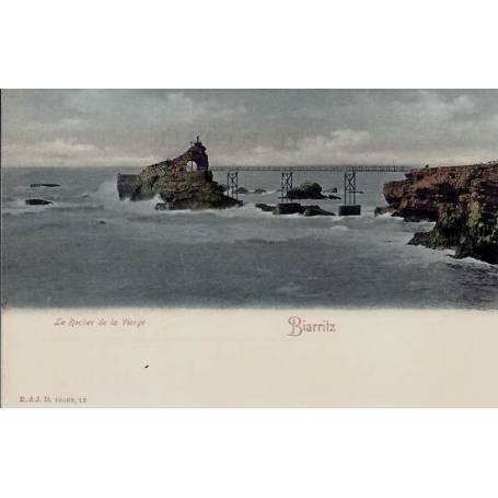 64 - Biarritz - Le rocher de la vierge - Dos non d