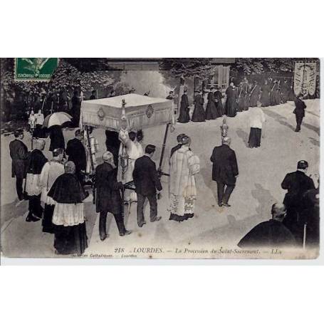 65 - Lourdes - Procession du St. Sacrement