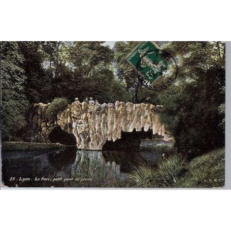 69 - Lyon - Le parc,petit pont de pierre