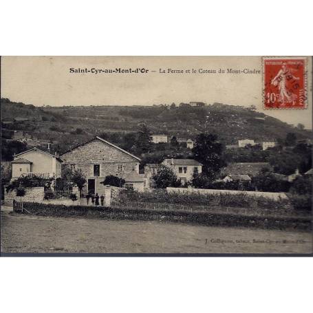 69 - St-Cyr-au-Mont-d'Or-Ferme et coteau Mt Cindre