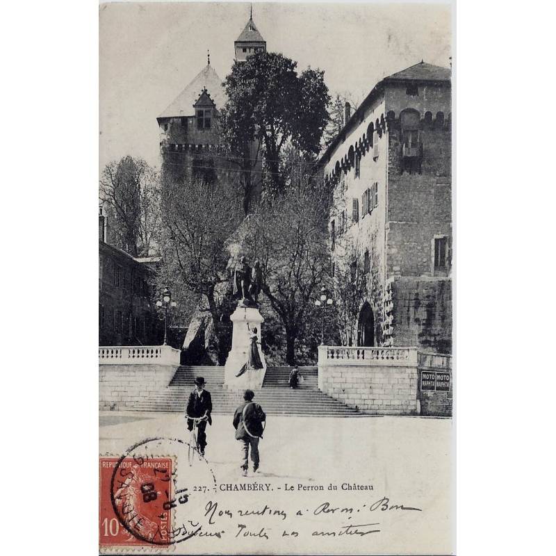 73 - Chambery - Le perron du chateau