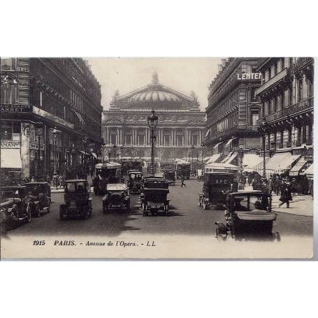 75 - Paris - Avenue de l'Opéra - Animée