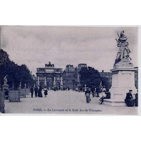 75 - Paris - Carroussel et petit arc de triomphe