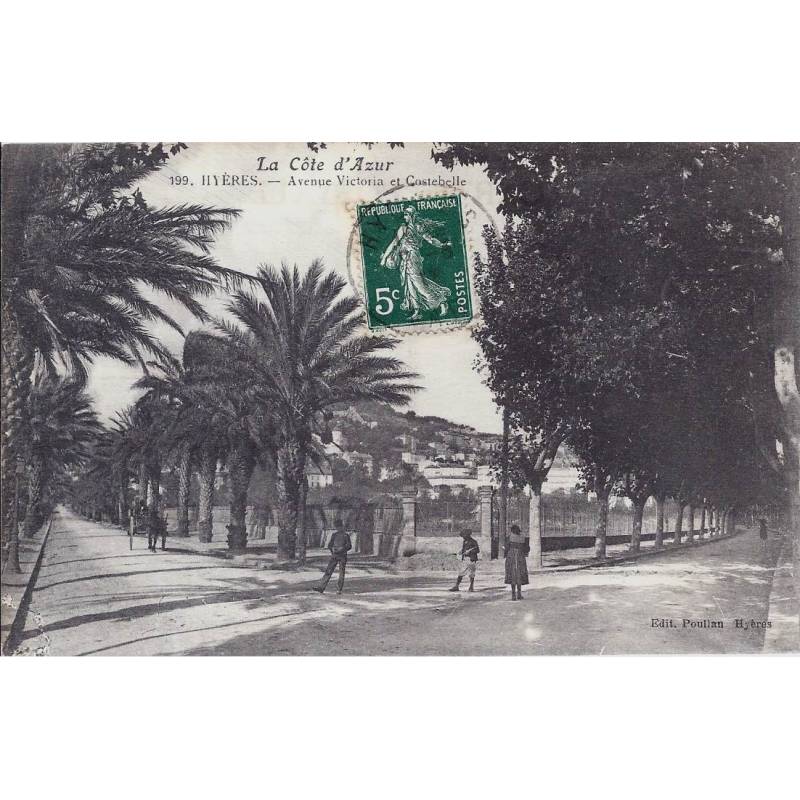 83 - Hyeres - Avenues Victoria et Costebelle