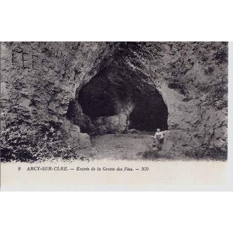 89 - Arcy/Cure - Entrée de la grotte des fées