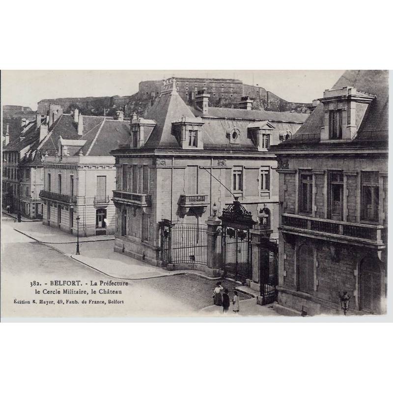 90 - Belfort - La prefecture - Le cercle militaire