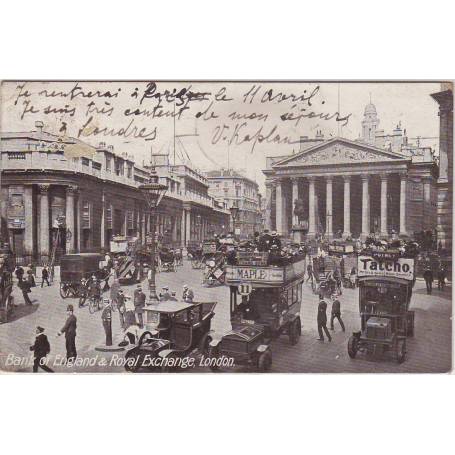 GB - Londres - Bank of England and Royal Exchange