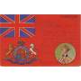 GB - Angleterre - Union Jack et Armoiries