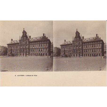 Belgique - Anvers - L'Hotel de ville