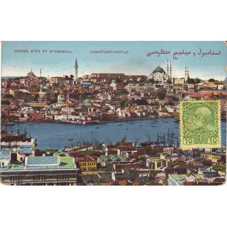 Turquie - Constantinople - Corne d'or et Stamboul