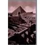 Egypte - Temple du sphinx et pyramide de Keops