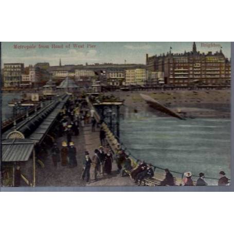 GB - Brighton - Metropole from head of west pier