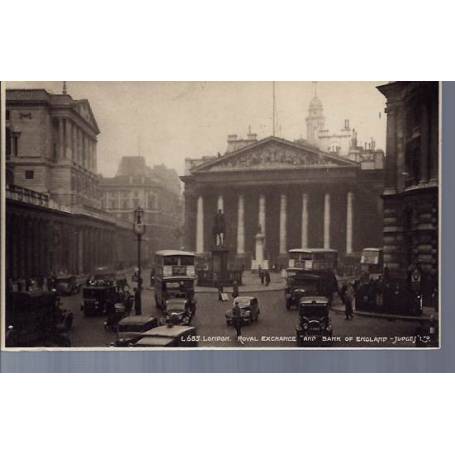 GB - London - Royal exchange and bank of England