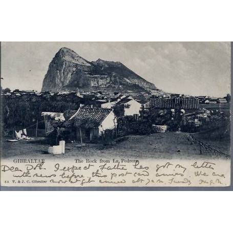 Gibraltar - The rock from La Pedrera