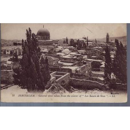 Israel - Jerusalem -Gal view taken from the covent