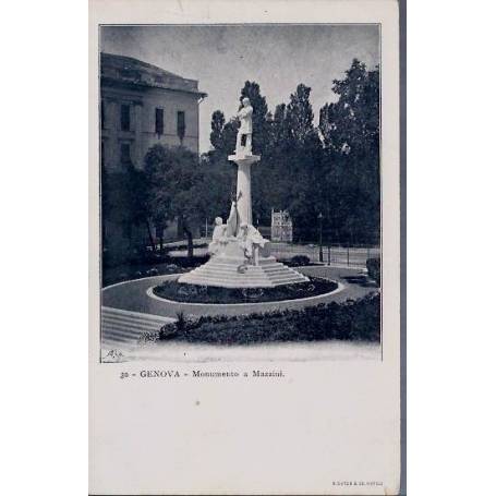 Italie - Genova - Monumento a Mazzini