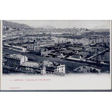 Italie - Genova - Panorama da Villa Rosazza