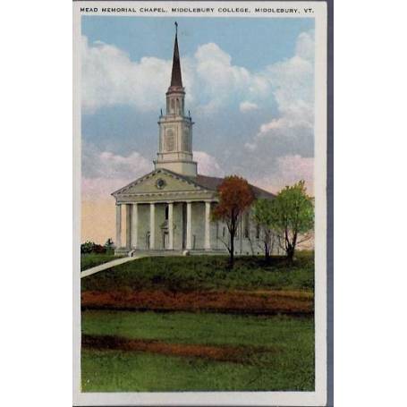 USA - Middlebury VT. - Mead Memorial Chapel