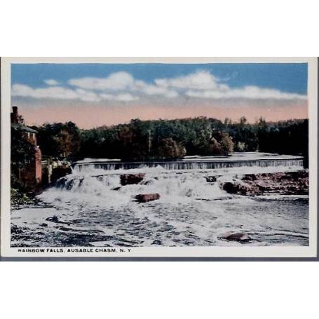 USA - Rainbow falls - Ausable Chasm - N.Y.