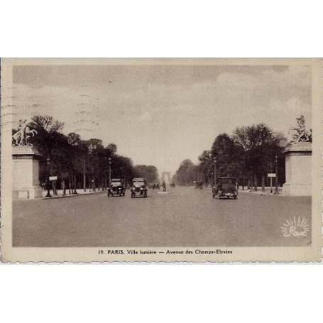 75 - Ville lumière - Avenue des Champs-Elysées