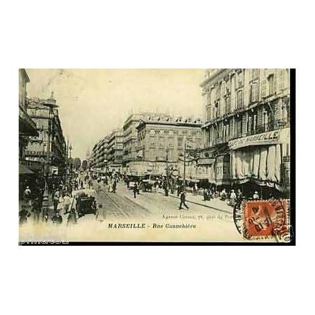 13 - Marseille - Rue Cannebiere - Animee