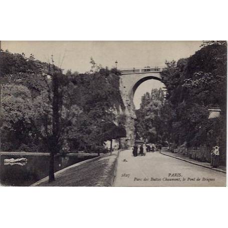 75 - Parc des Buttes Chaumont, le pont de Briques